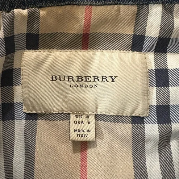 ❇️ Host Pick! ✅Burberry Denim Women's Jacket - Picture 5 of 12